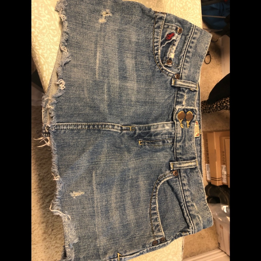 Abercrombie & Fitch Jean miniskirt size 2. EUC